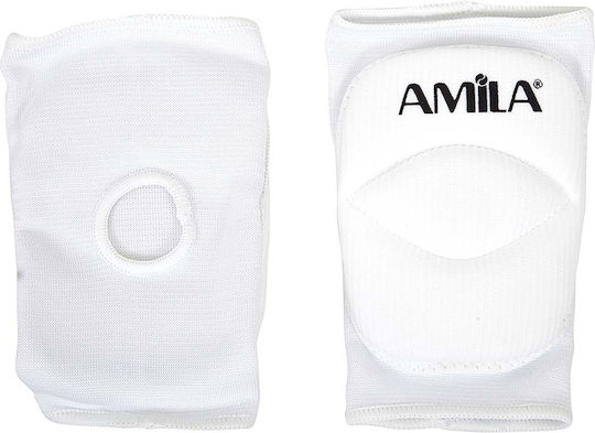 AMILA 83131 Adults Volleyball Knee Pads White