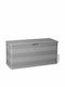vidaXL Outdoor Storage Box 280lt Gray L117xW45xH56cm