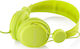 Modecom MC-400 Fruity Жични On Ear Слушалки Зелени