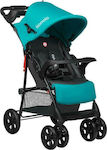 Lionelo Emma Plus Baby Stroller Suitable from 6+ Months Turquoise 8.5kg 1656438