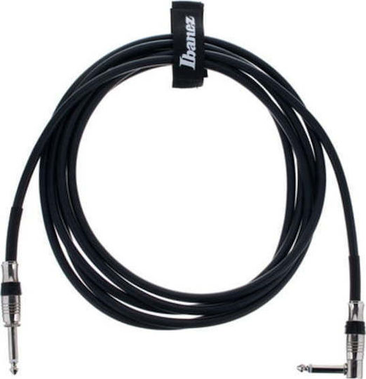 Ibanez Optimal Kabel 6,3mm Stecker - 6,3mm Stecker 3m Schwarz (NS10L)