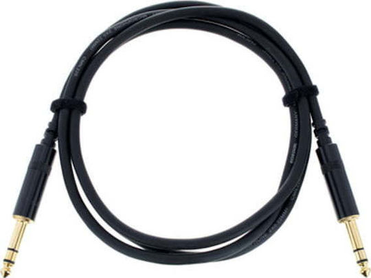 Cordial Cable 6.3mm male - 6.3mm male 1.5m (CFM 1.5 VV)
