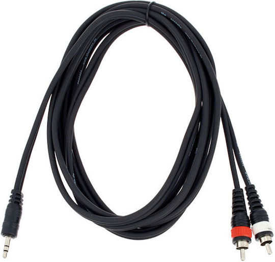 The Sssnake Cable 6.3mm male - 2x RCA male 3m (YRK2030)