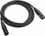 Bridgecable Cablu XLR de sex masculin - XLR de sex feminin Negru 1.5m (TMC04A)