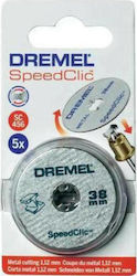 Dremel Μετάλλου 38mm EZ Speedclic SC456 Schneidscheibe 38mm 5Stück