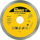 Dewalt Διαμαντόδισκος Κοπής Πλακιδίων 110x20x1.6mm DT3715 1τμχ