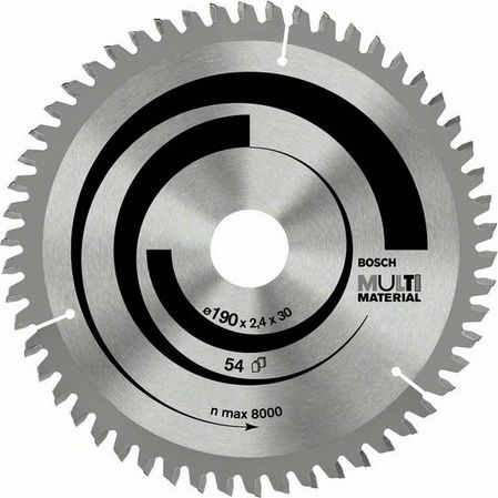 Bosch Δίσκος Κοπής Ξύλου με 54 Δόντια 200mm