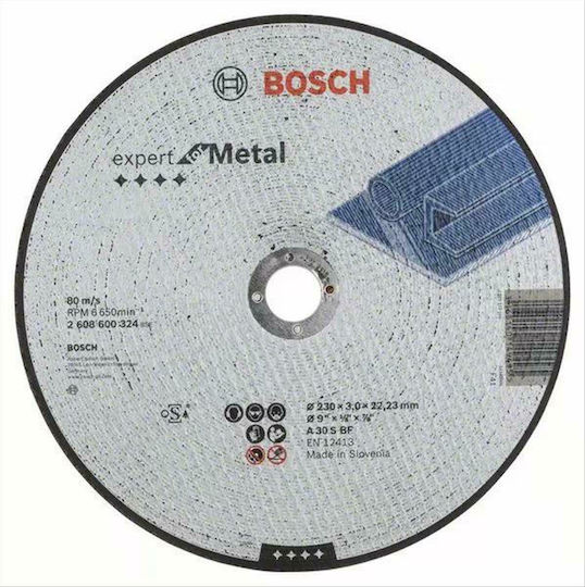 Bosch Диск за рязане на метал Expert for Metal 230mm Диск за рязане Метал 230мм