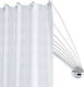 Sealskin Umbrella Shower Curtain Rod Wall Mounted Stainless Steel Χρωμέ 155x80cm