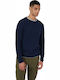 Funky Buddha Men's Long Sleeve Sweater Navy