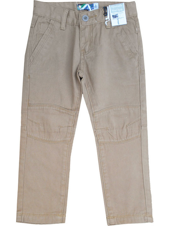 Energiers Kids' Fabric Pants Beige