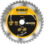 Dewalt DT99561 Disc de tăiere Lemn 165mm cu 42 dinți 1buc