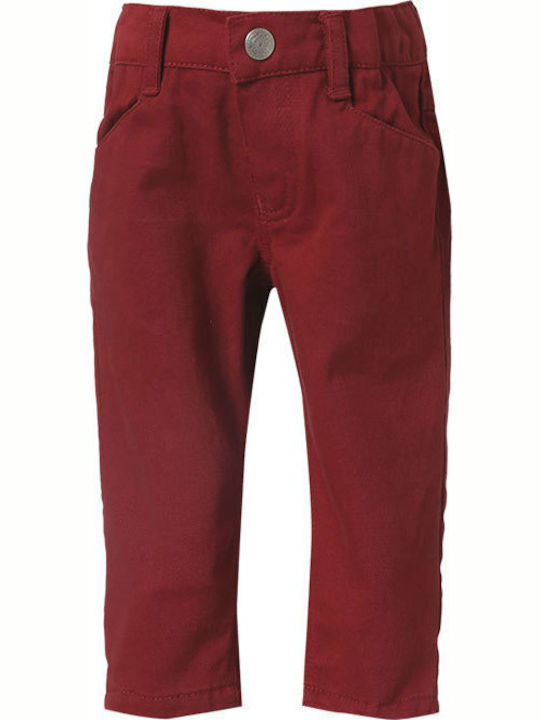 Energiers Kids' Fabric Pants Burgundy