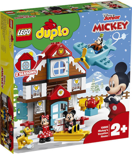 LEGO Duplo Mickey's Vacation House για 2+ Ετών