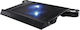 HAMA Cooler with Speaker Cooling Pad for Laptop up to 15.6" with 1 Fan and Lighting