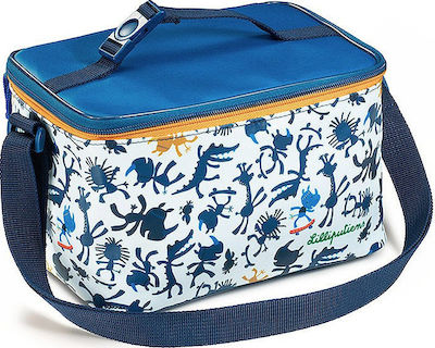 Lilliputiens Marius Isothermal Shoulder Lunch Bag Blue L14 x W16 x H24cm