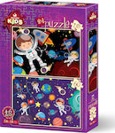 Kids Puzzle The Space 2 in 1 for 4++ Years 95pcs Art Puzzle