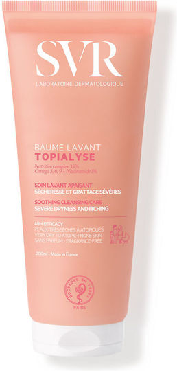 SVR Laboratoire Topialyse Baume Lavant Καθαριστική Κρέμα για Πολύ Ξηρό Δέρμα 200ml