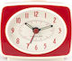 Kikkerland Classic Tabletop Clock with Alarm AC14-RD