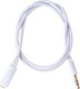 The Sssnake Cablu Audio Jack 3.5mm Male - 3.5mm Feminin Negru 0,5m