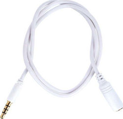 The Sssnake 3,5 mm Stecker-3,5 mm Buchse Kabel 0,5m The Sssnake 3,5 mm Stecker-3,5 mm Buchse Kabel 0,5m