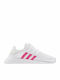 Deerupt Runner C Kinder Sportschuhe Laufen mit Schnürsenkeln Weiß