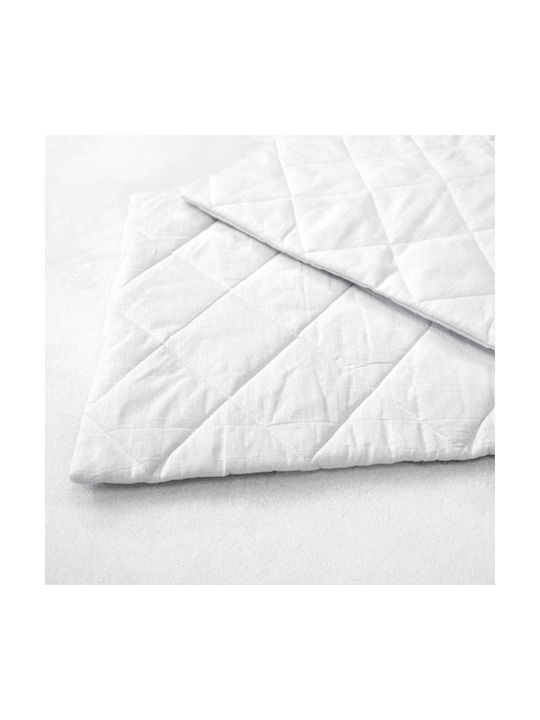 Palatex Pillow Protector Quilted White 35x65cm.