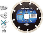 Graphite Διαμαντόδισκος Δομικών Υλικών 230mm 57H619 Slicer/Coarse Grater Disc Construction Materials 230mm 1pcs