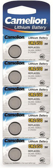 Camelion Baterii Litiu pentru ceasuri CR2450 3V 5buc