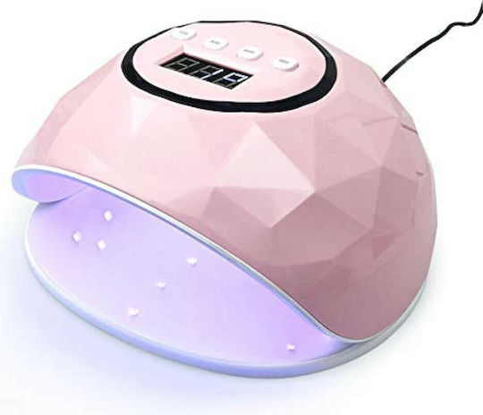 Mixcoco F6 Smart 2.0 Φουρνάκι Νυχιών UV / LED 86W Ροζ