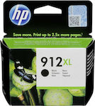 HP 912XL Μελάνι Εκτυπωτή InkJet Μαύρο (3YL84AE)
