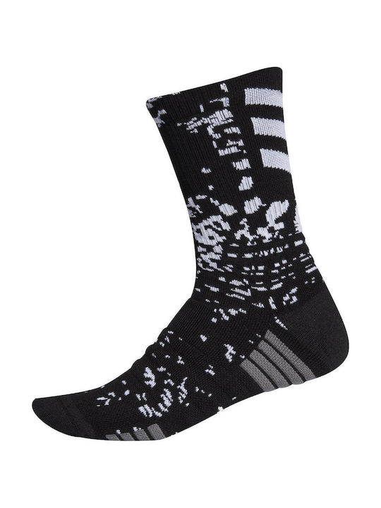adidas basketball socks black