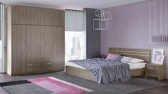 Σετ Κρεβατοκάμαρας No 1 Μόκα (Με Μπαούλο) 150x200εκ. 4τμχ