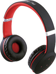 Volte-Tel VT900 Sound Pro Ασύρματα/Ενσύρματα On Ear Ακουστικά με 10 ώρες Λειτουργίας Κόκκινα