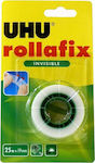 UHU Σελοτέιπ Rollafix Invisible 19mm x 25m