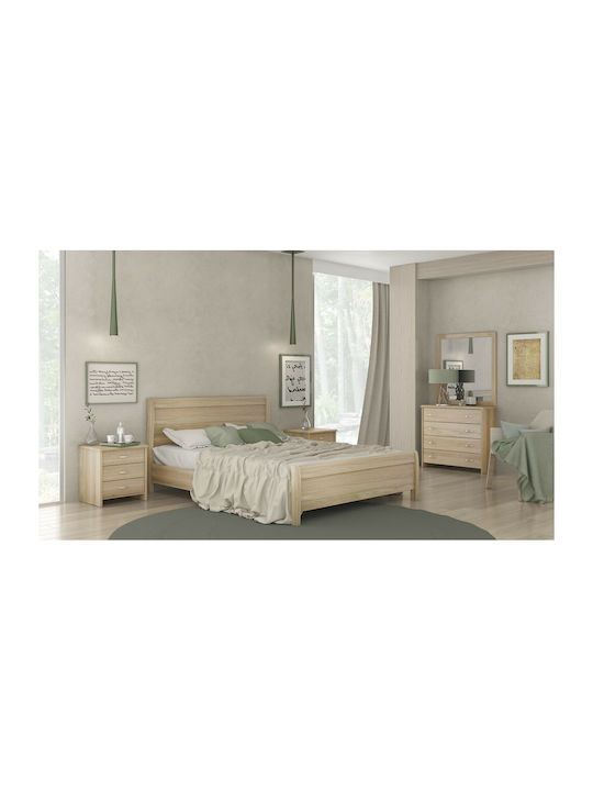 Schlafzimmer Set No 26 Latte 140x190cm 5Stück