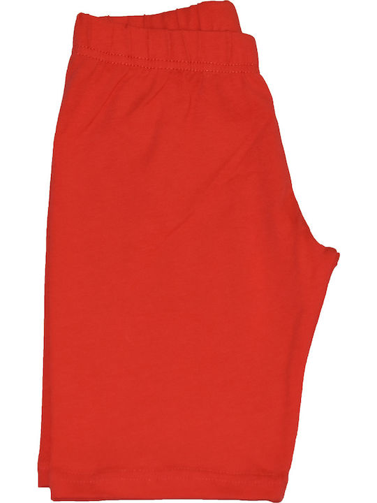 Joyce Kinder Leggings Radfahren Kurz Rot