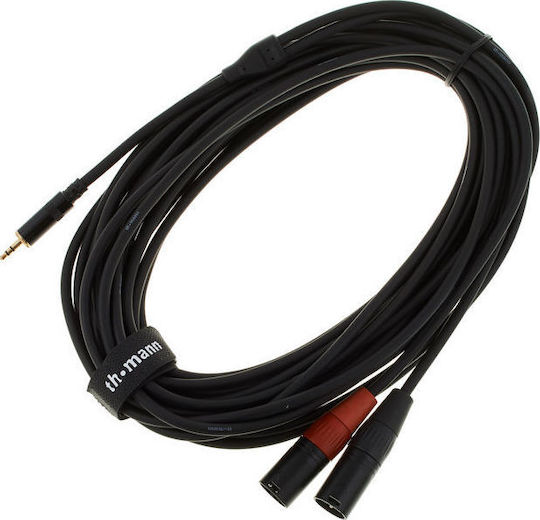 Pro snake XLR female to 3.5mm male 6m Cable (TPY 2060 KMM)