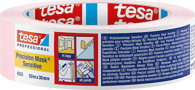 Tesa Paper Tape 30mm x 50m Professional Precision Mask Sensitive 4333