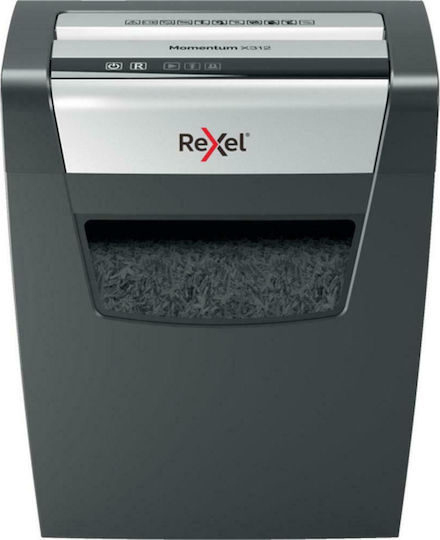 Rexel Momentum X312 Cross Cut 12-Sheet Paper Shredder