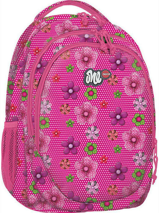 Lyc Sac One The Jock Red Camelia Bag Backpack Fuchsia