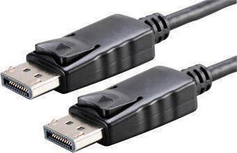 Akyga Cable DisplayPort male - DisplayPort male 1.8m Black (AK-AV-10)