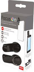 Legami Milano Focus On Mobile Phone Camera Lenses Fisheye Macro Wide Angle 0.65x 3 Pieces