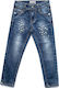 Joyce Kids Denim Trousers Blue