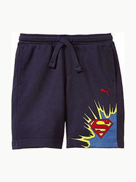 PUMA Αθλητικό Παιδικό Σορτς/Βερμούδα Fun Superman Bermudas Navy Μπλε