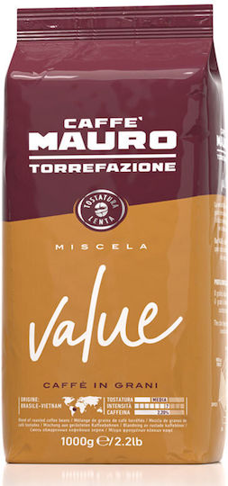 Caffe Mauro Cafea Espresso Robusta Value Boabe 1kg