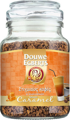 Douwe Egberts Στιγμιαίος Καφές με Άρωμα Caramel Καραμέλα 100gr