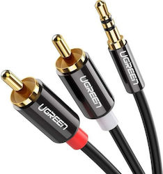 Ugreen 3,5 mm Stecker-RCA-Stecker 2m Audiokabel