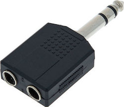 The Sssnake 1850 6.3mm Female to 6.3mm Male Converter