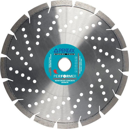 Pentax Granite Disc SP 125mm Cutting Disc Construction Materials Hole Diameter 125mm 1pcs